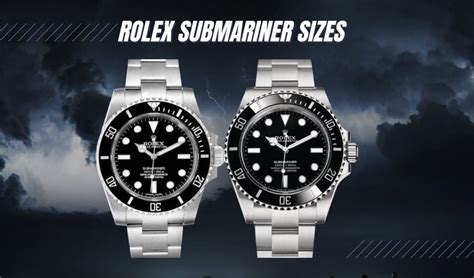 mens rolex submariner|rolex submariner size chart.